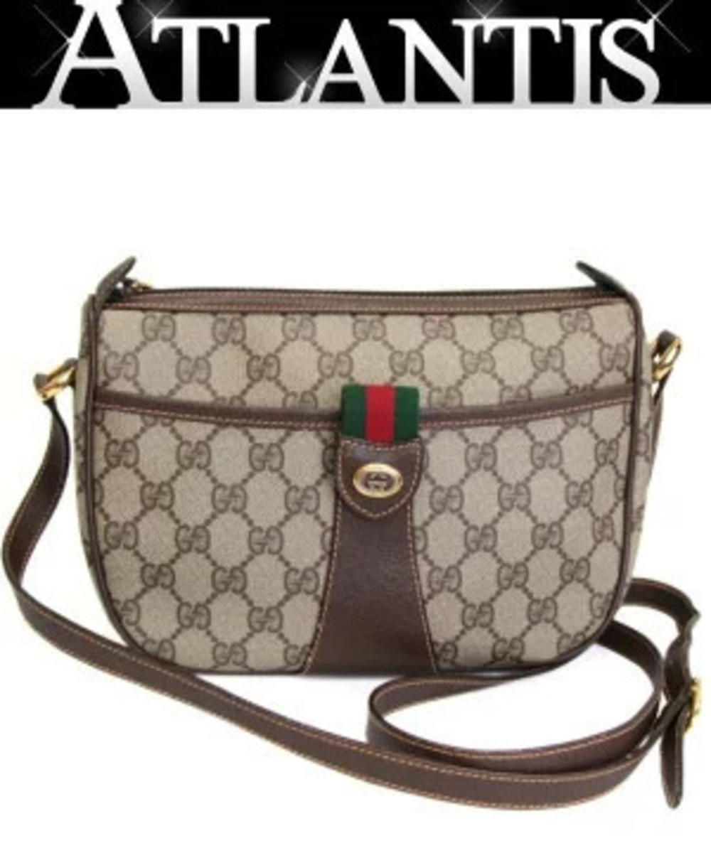 Gucci GG Shoulder Bag Sherry Brown